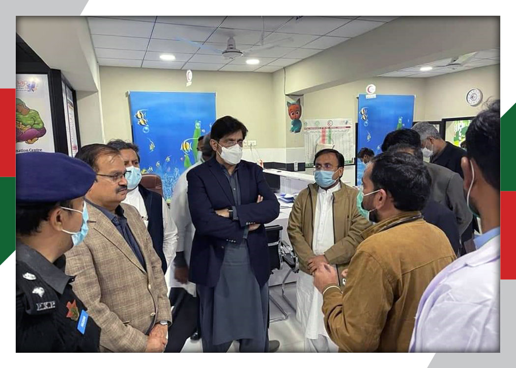 Honorable Chief Minister Sindh, Syed Murad Ali Shah visited NSC Mithi
